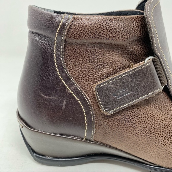 Spring Step Andrea Brown Leather Boots - Picture 7 of 9